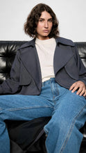 Load image into Gallery viewer, Akira Trench Coat - Navy