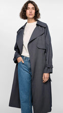 Load image into Gallery viewer, Akira Trench Coat - Navy