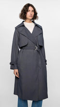 Load image into Gallery viewer, Akira Trench Coat - Navy