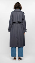 Load image into Gallery viewer, Akira Trench Coat - Navy