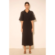 Load image into Gallery viewer, Zahra Embroidered Midi Dress