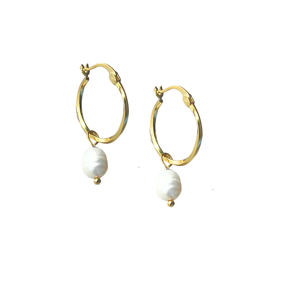 Willow Hoops - Gold