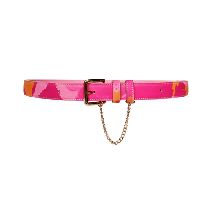 Belt - Floral Calf