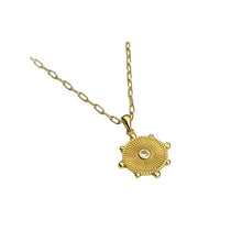 Load image into Gallery viewer, Sun Dancer Necklace - Gold Vermeil
