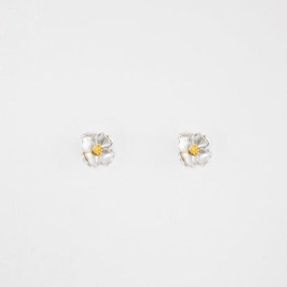 Flower Earring - Silver