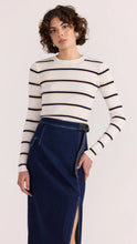 Load image into Gallery viewer, Camille Stripe Knit Top - Stripe
