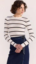 Load image into Gallery viewer, Camille Stripe Knit Top - Stripe
