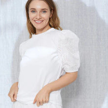 Load image into Gallery viewer, Giulia Top - White
