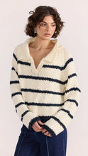 Load image into Gallery viewer, Frankie Stripe Jumper - Cream/Navy
