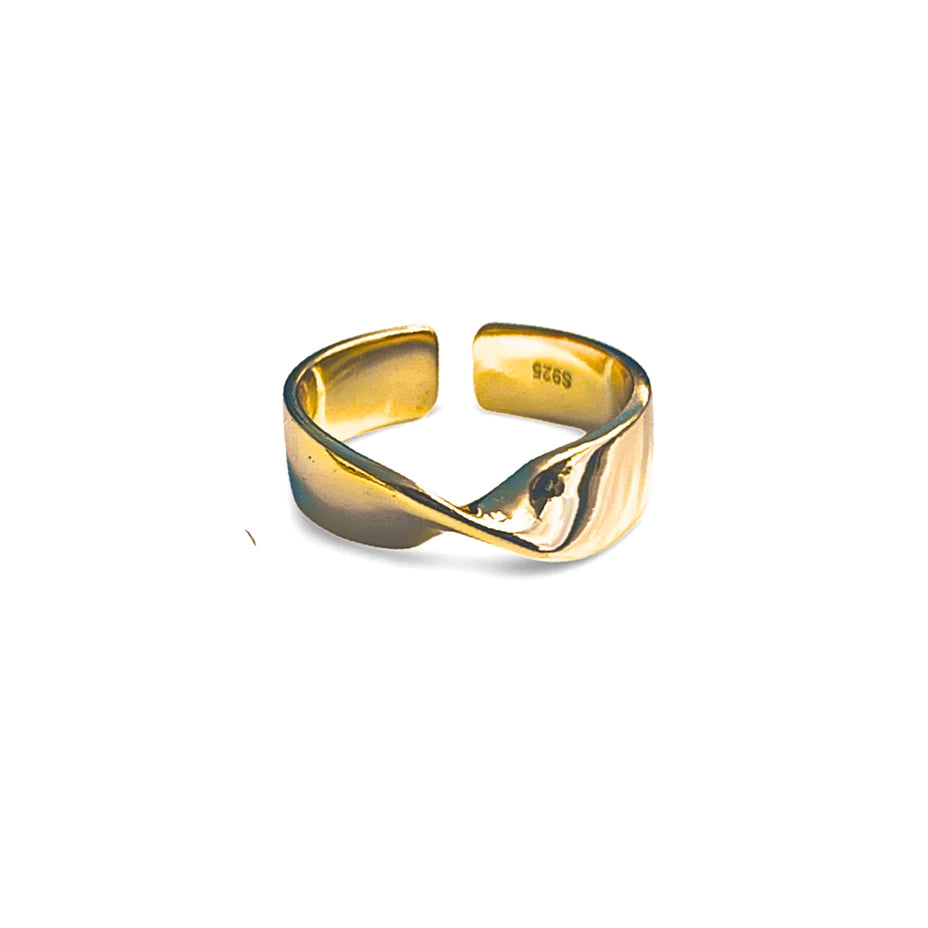 With a Twist Ring - Gold