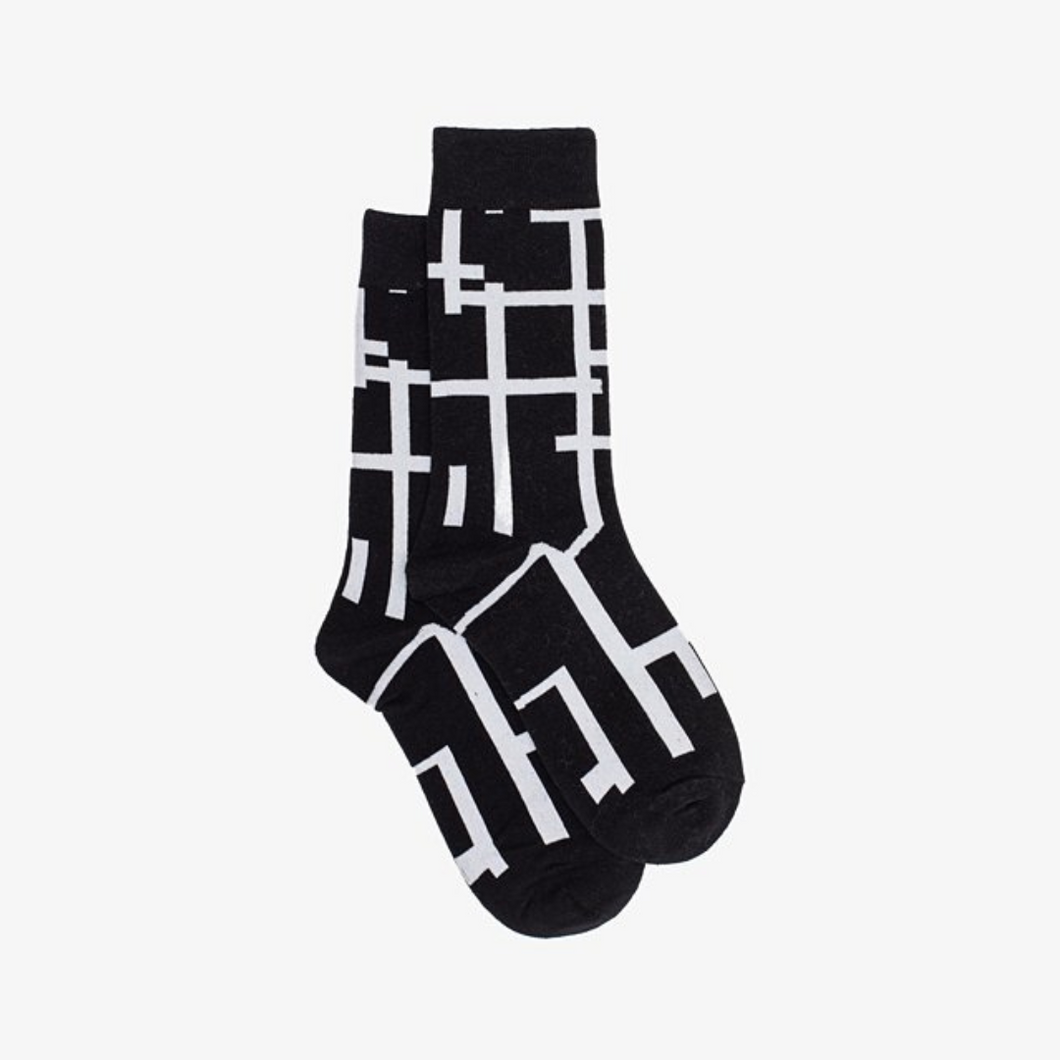 White Lines Sock