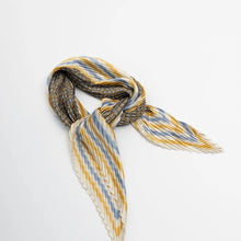 Load image into Gallery viewer, Iris Pleated Square Scarf - 4 colours
