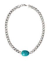 Load image into Gallery viewer, Amazonite Silver Necklace
