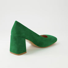 Load image into Gallery viewer, Ted - Bright Green Suede
