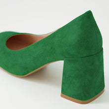 Load image into Gallery viewer, Ted - Bright Green Suede
