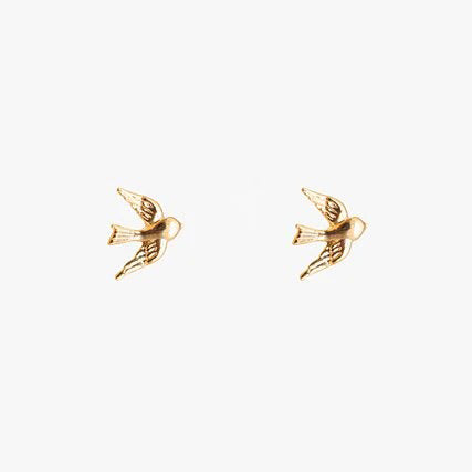 Swallow Earring - Gold